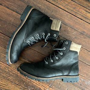 Kodiak black leather waterproof hiking boots men’s 8.5